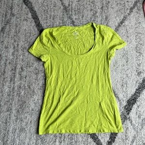 Green Old Navy Scoop Neck Top